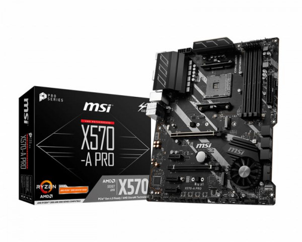 Mainboard MSI X570-A Pro (X570,ATX,DDR4,AMD)