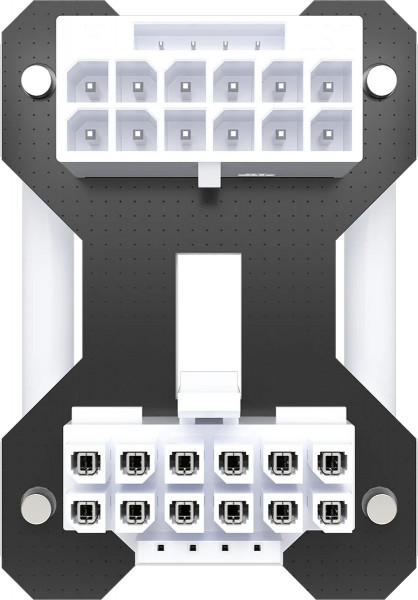 CORSAIR 12V-2x6 GPU Power Adapter, White, Style B