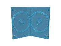 MediaRange BD-Leerhülle für 2 Discs 11mm blau