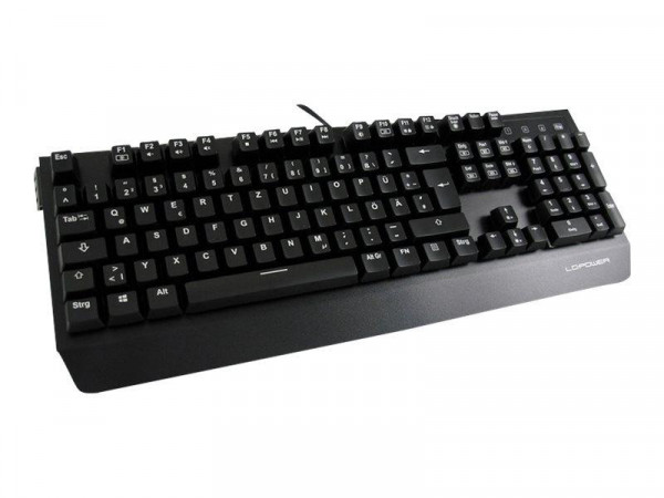 Tastatur mech. LC-Power LC-KEY-MECH-1 Gaming LED MX-Red