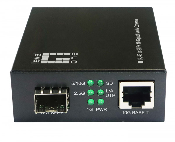 LevelOne Konverter GVT-2051 10GBit>RJ45 to SFP+ sw