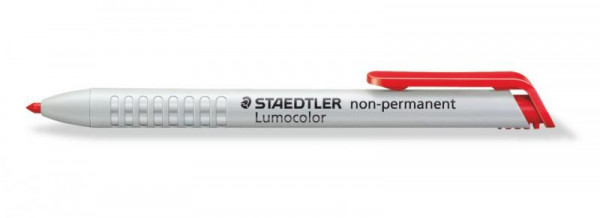 STAEDTLER Trockenmarker Lumocolor non-perm rot