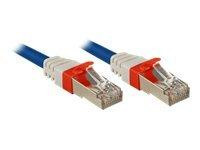 Lindy Patchkabel Cat6(A) SSTP / S/FTP PIMF blau 5.00m 10Gbit