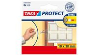 tesa Protect Schutzpuffer quadratisch 10 x 10mm weiß 8St.
