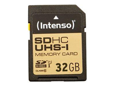 SD Card 32GB Intenso SD-HC UHS-I