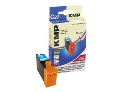 KMP 15 ml - Farbe (Cyan, Magenta, Gelb) - Tintenbehälter (Alternative zu: Canon BCI-24C)