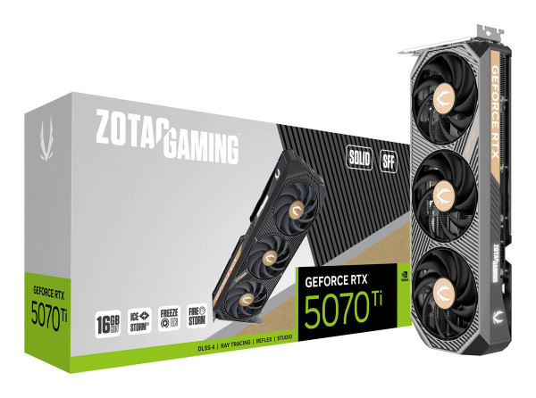 Zotac RTX 5070 TI Solid SFF 16GB GDDR7 HDMI 3xDP