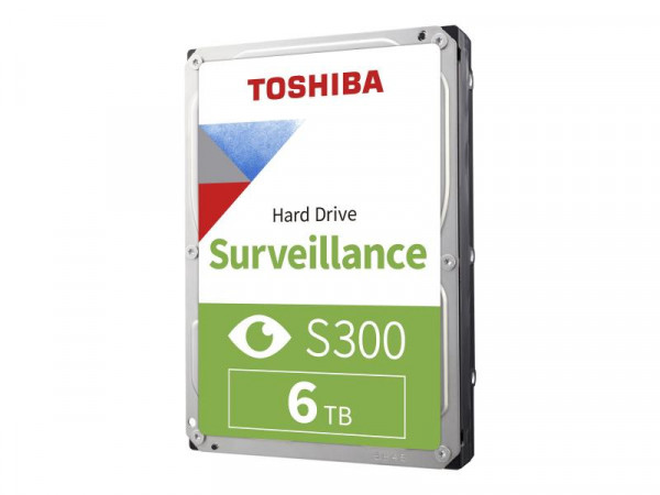 Toshiba 8.9cm (3.5") 6TB SATA3 Surv. S300 Green 5400 256
