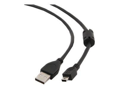 GEMBIRD USB-Kabel 2.0 auf Mini-USB-Stecker schwarz