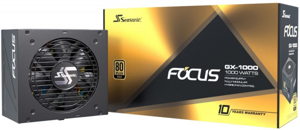 Seasonic Netzteil 1000W FOCUS-GX-1000 ATX3 Modular(Gold)