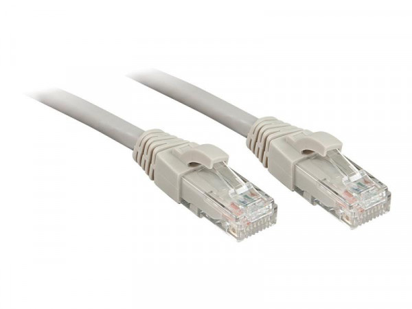 Lindy Patchkabel Cat6 U/UTP grau 10m