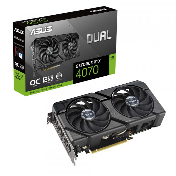 ASUS DUAL-RTX4070-O12GD6-EVO 12GB GDDR6 HDMI DP