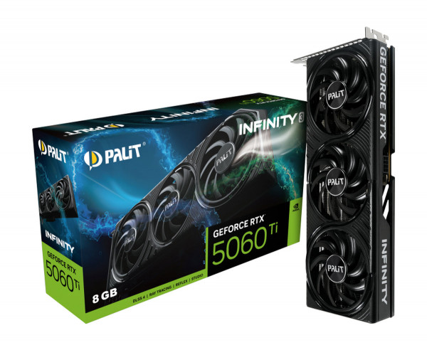 Palit RTX5060 TI Infinity 3 8GB GDDR7 HDMI 3xDP