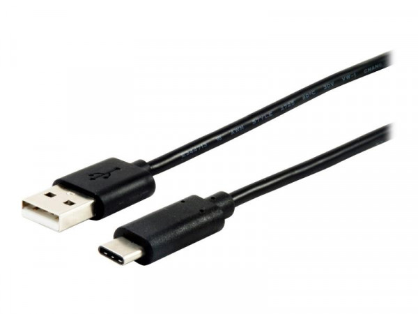 Equip USB 2.0 Kabel A->C M/M 1,0m Type C Polybeutel