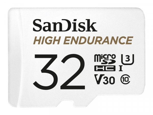 SD MicroSD Card 32GB SanDisk High Endurance SDHC