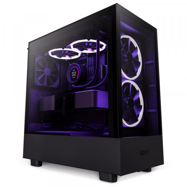 NZXT H5 Elite Matte Black Mid Tower Case