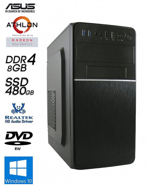 PC OfficeLine AMD A3000G-SSD W10 Home