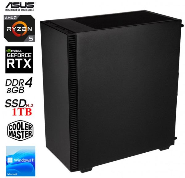 PC GamingLine R5-5500-SSD-RTX3050