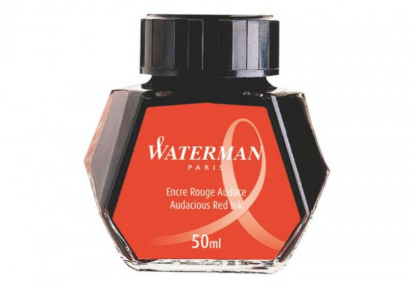 Waterman Tintenflacon Audacious Red (alt: Rot)