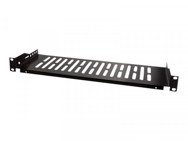 LogiLink 19"Fachboden Befestigung nur vorne T=150 mm schwarz