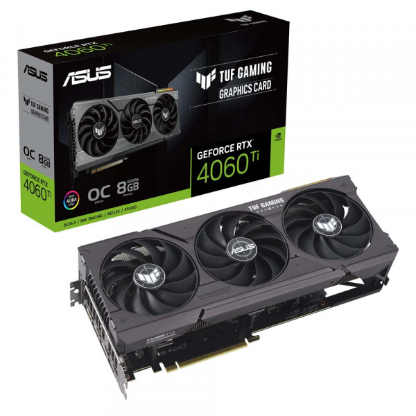 ASUS TUF-RTX4060TI-O8G-GAMING 8GB GDDR6 HDMI DP