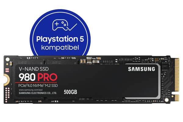 SSD 500GB Samsung M.2 PCI-E NVMe Gen4 980 PRO Basic