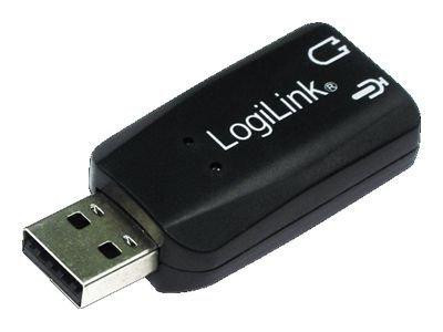 LogiLink Soundkarte USB 5.1 mit Virtual 3D Soundeffekt