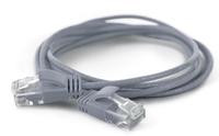 Wantec Patchkabel UTP CAT6a d=2,8mm 0,10m grau