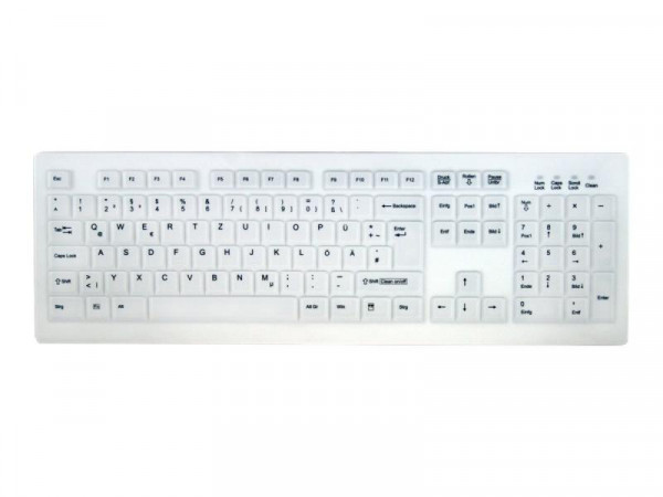 CHERRY ACTIVE KEY TAS AK-C8100F-U1-W/US US-Layout weiß