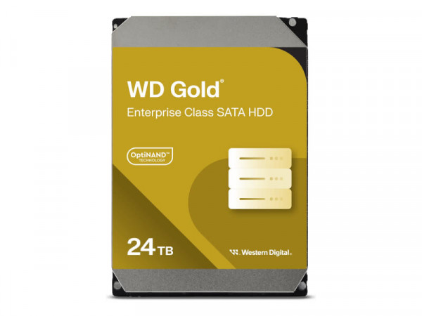 WD Gold 8.9cm (3.5") 24TB SATA3 7200 512MB WD241KRYZ