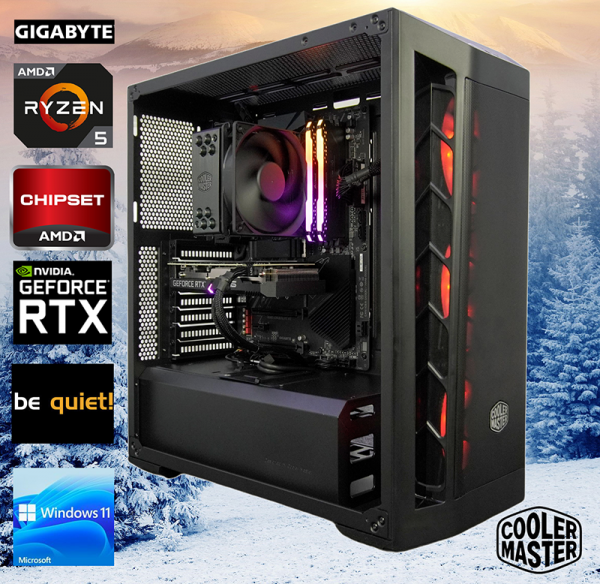 PC GamingLine R5-5500-M2-RTX3050 OC