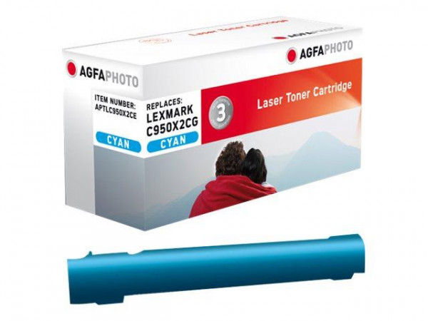 AgfaPhoto Toner APTLC950X2CE ersetzt Lexmark C950X2CG
