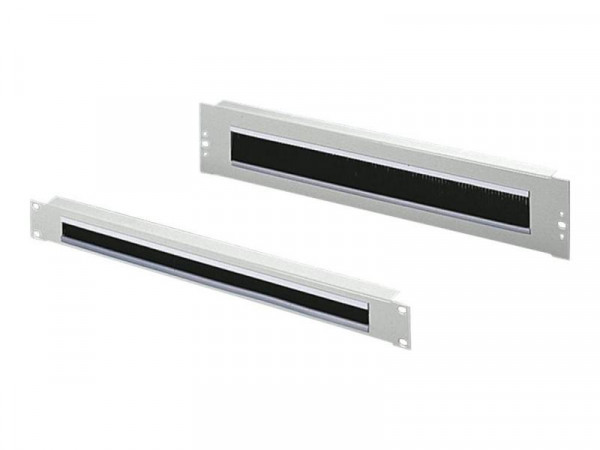 Kabeldurchführungs-Panel Rittal 1HE Bürstenleiste RAL 7035