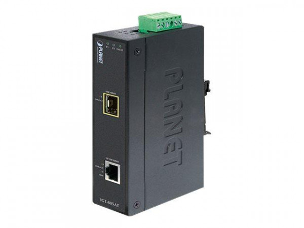PLANET IP30 10/100/1000T to 100/1000X SFP Gbit Converter