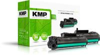 KMP Toner HP HP 83A CF283AD black Doppelp. H-T193D
