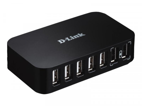 D-Link DUB-H7 7-Port USB2 Hub mit Netzteil