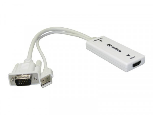 SANDBERG VGA+Audio to HDMI Converter