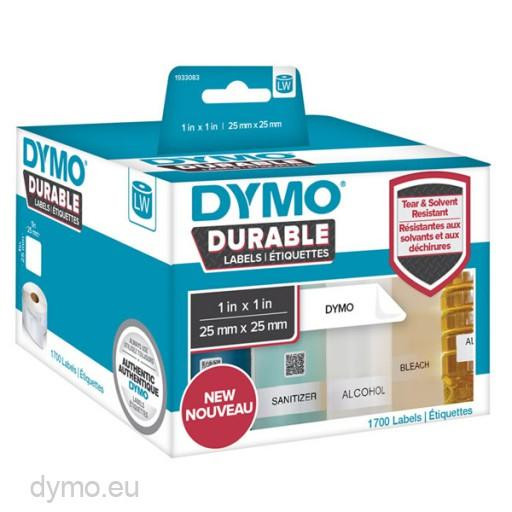 DYMO LW-Kunststoff-Etiketten, 2 Rollen a 850 Etiketten