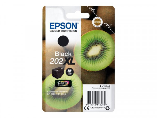 Patrone Epson 202XL für XP6000/XP6005 black 13,8 ml