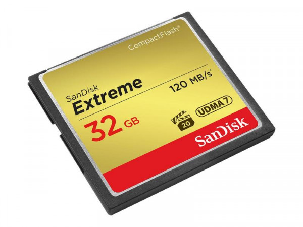 SD CompactFlash Card 32GB SanDisk Extreme