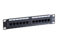 Equip Patchpanel 12x RJ45 Cat5e 10&quot; 1HE ISDN 