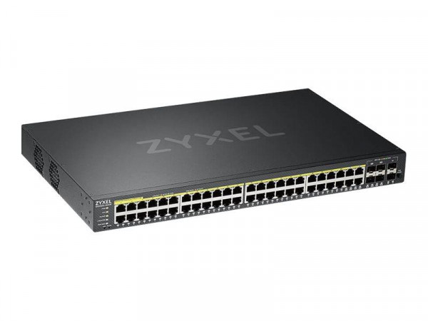 ZyXEL Switch 19" 50x GE GS2220-50HP 44Port+ 4xSFP/Rj45+