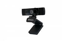 Verbatim Webcam mit Dual Mikro AWC-03 Ulrta HD 4K Autofokus