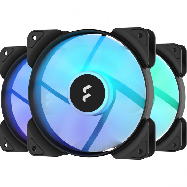Lüfter FRACTAL-DESIGN Aspect 12 RGB Black Frame 3-Pack