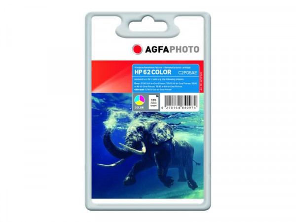 AgfaPhoto Patrone HP APHP62 C No.625 C2P06AE color