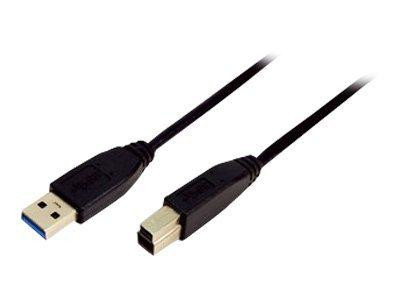 LogiLink USB Kabel A -> B St/St 2.00m schwarz
