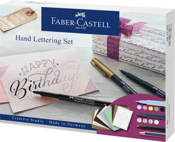 Faber Castell Kreativset Handlettering 12-teilig