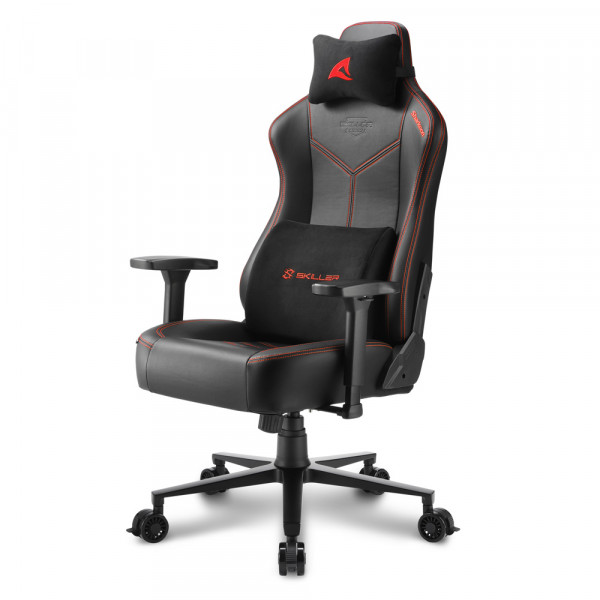 Sharkoon Gamingstuhl Skiller SGS30 PU schwarz/rot