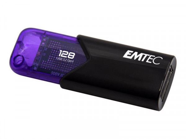 EMTEC USB-Stick 128GB B110 USB 3.2 Click Easy Purple