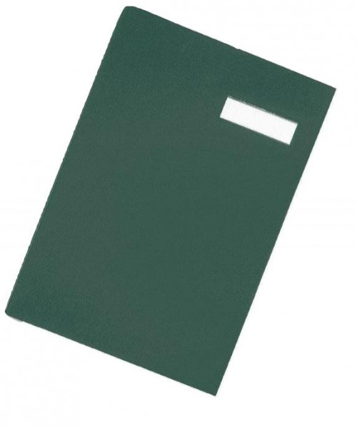 PAGNA Unterschriftsmappe Stoffeinband 20 Fächer grün